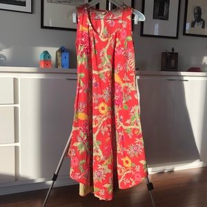 100% Cotton Floral Shift Dress